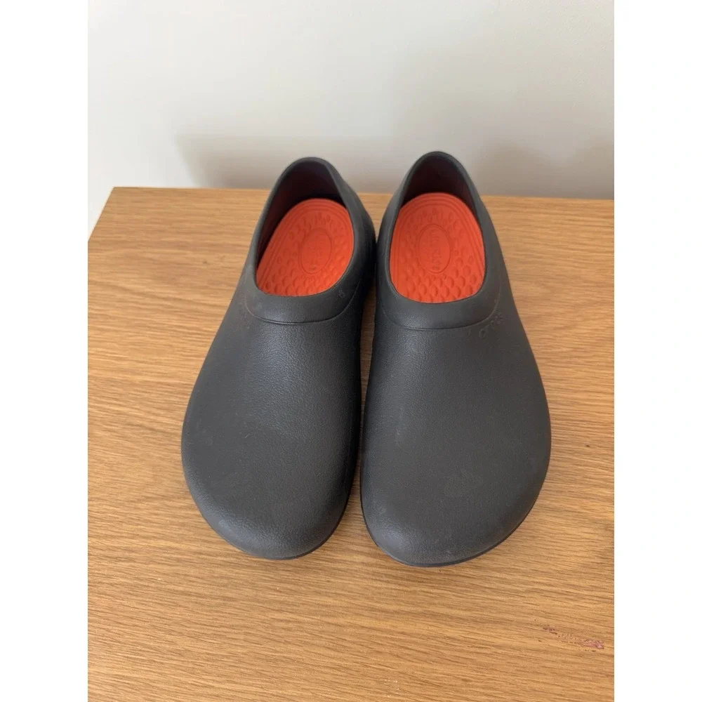 Crocs On The Clock LiteRide Work Slip-On Clogs Size‎ Men's 7 Womens 9 Black